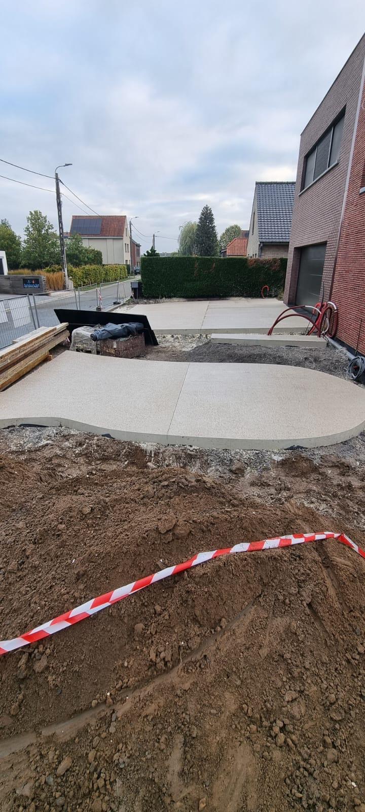 Uitgewassen beton