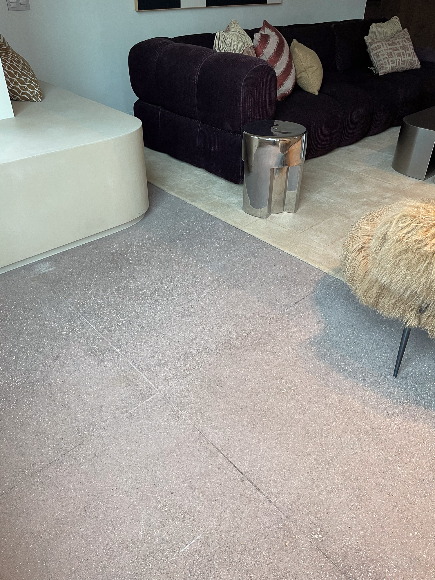 Gebouchardeerd / Gezuurde beton